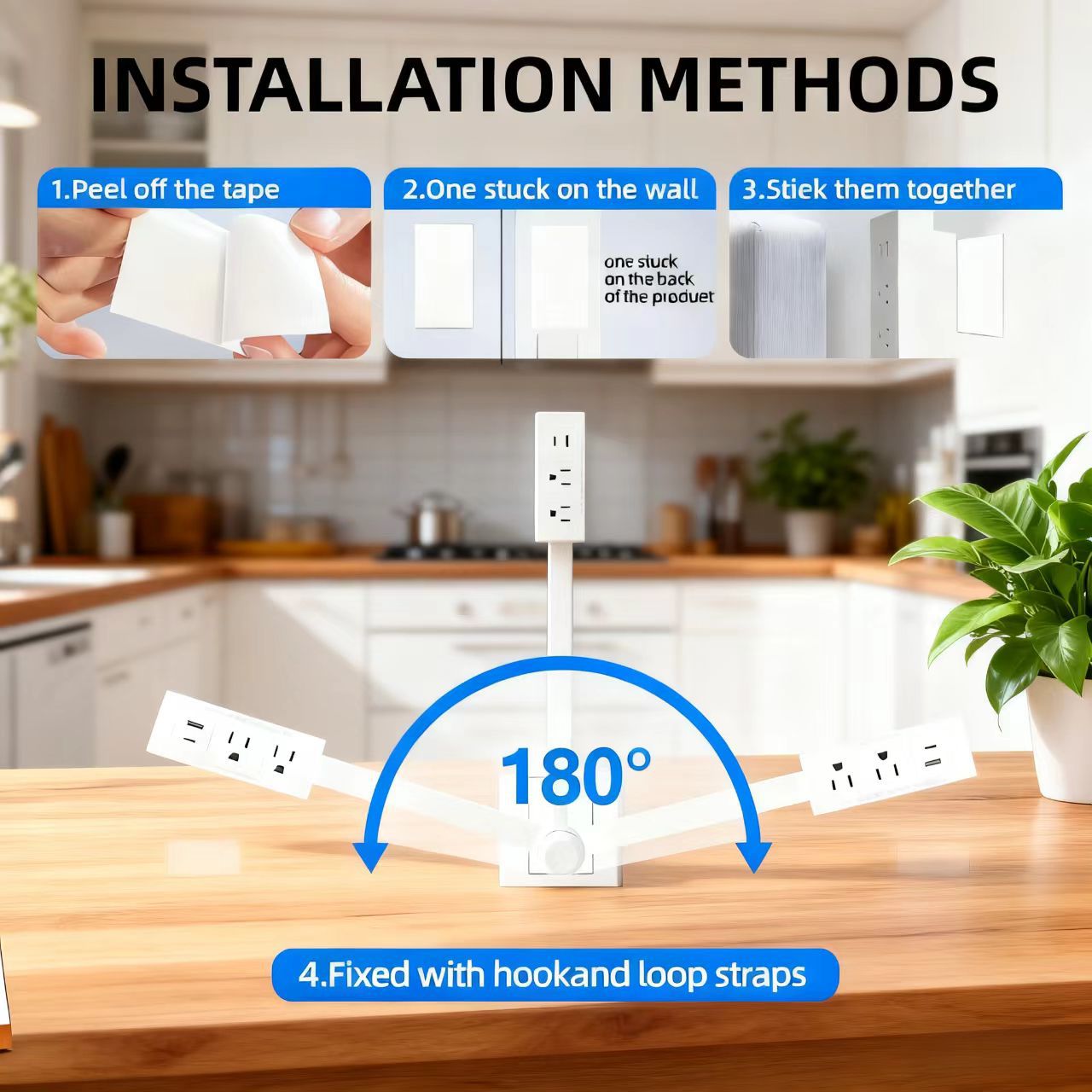 Extendable Electrical Outlet Extender