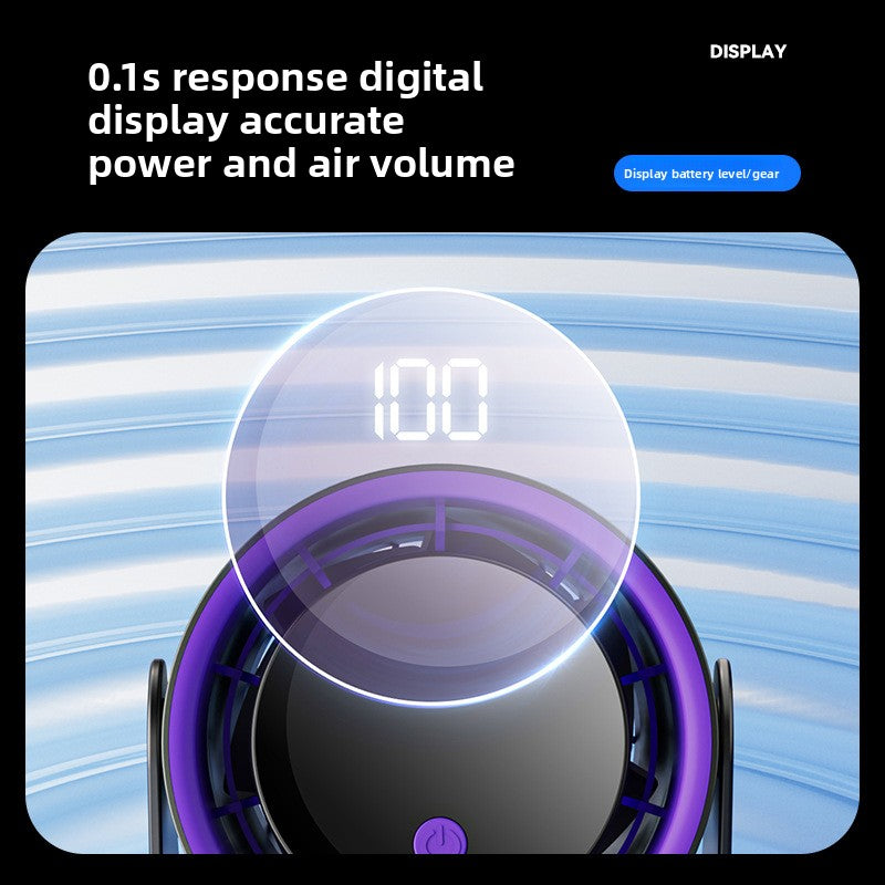 Touchscreen Portable Desk Fan