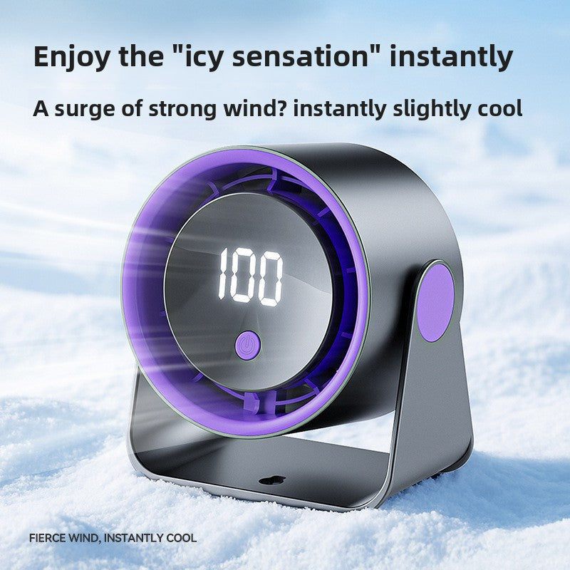 Touchscreen Portable Desk Fan
